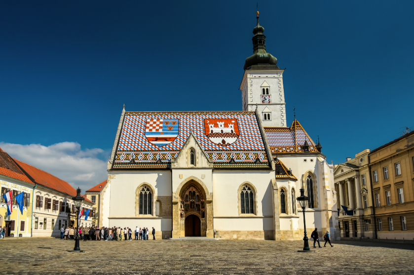St. Mark's Church, Zagreb, Croatia